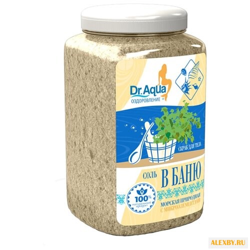Dr. Aqua Соль-скраб в баню