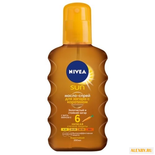 Nivea Sun масло-спрей для