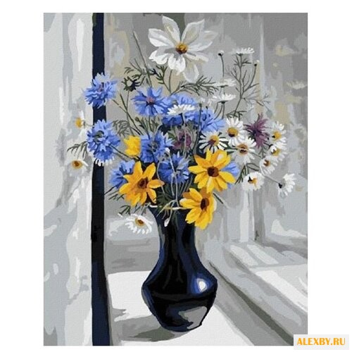 Molly Картина по номерам Букет