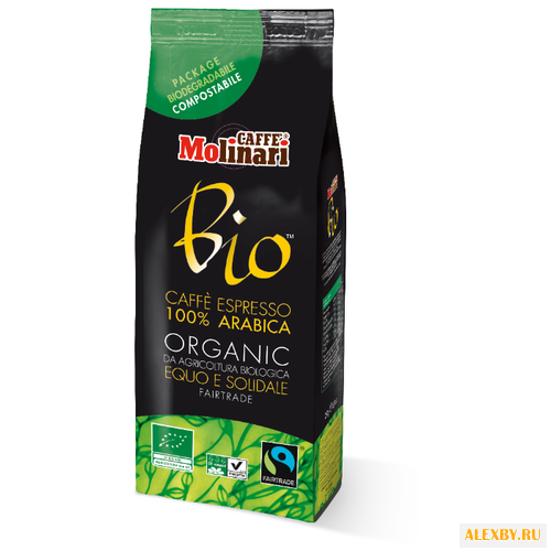 Кофе молотый Molinari Bio Organic