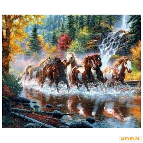 Рыжий кот Картина по номерам