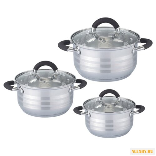 Набор кастрюль Agness 937-221 6