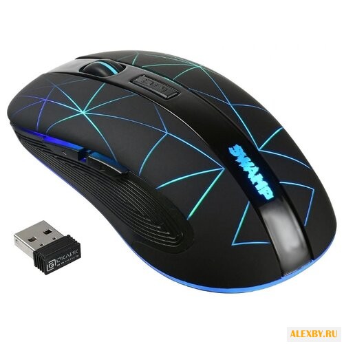 Мышь Oklick 975GW SWAMP Black USB