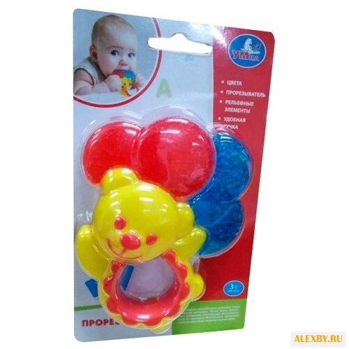 Прорезыватель Умка Мишка на