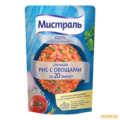 Мистраль Сочный рис с овощами