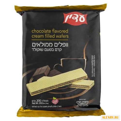 Вафли Adin с шоколадной