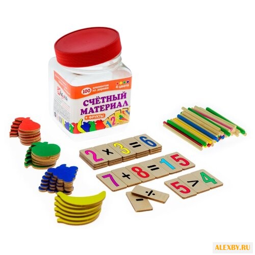 Счетный материал АНДАНТЕ Фрукты