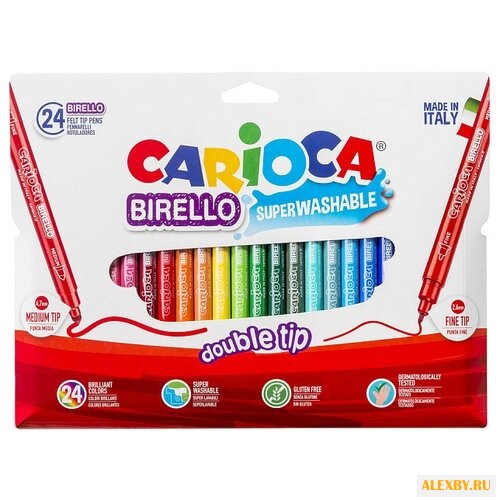 Carioca Фломастеры Birello 24