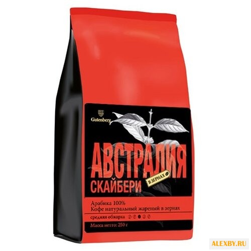 Кофе в зернах Gutenberg