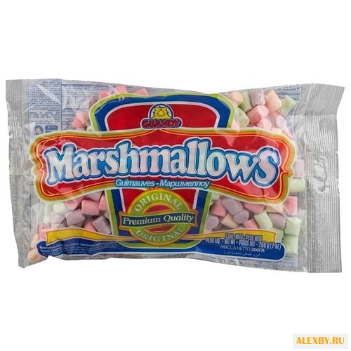 Маршмеллоу Guandy мини цветные