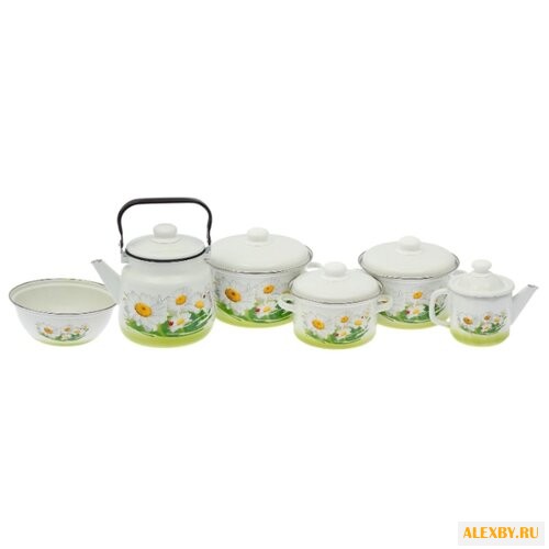 Набор посуды Эмаль Летняя мечта