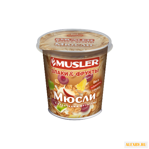 Мюсли Musler хлопья Злаки и
