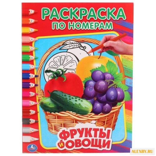 Умка Раскраска по номерам.