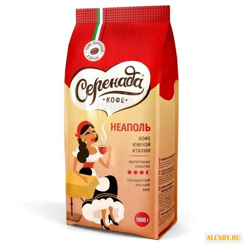 Кофе в зернах Серенада Неаполь