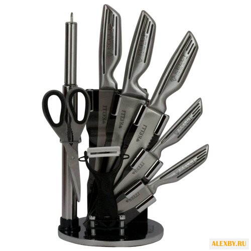 Набор Kelli 5 ножей овощечистка