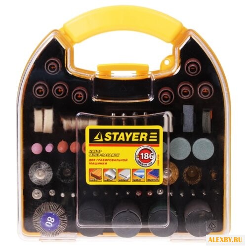 Набор насадок STAYER 29900-H186