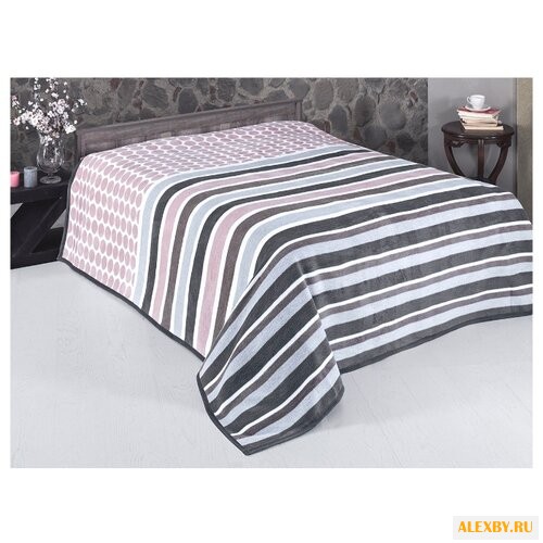 Плед KARNA хлопок CIZGI 3056 3