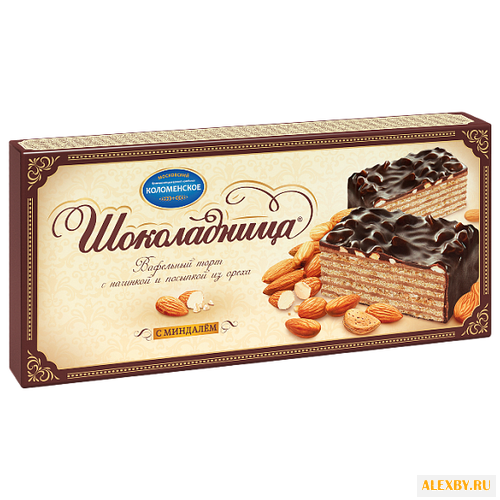 Торт Шоколадница с миндалем