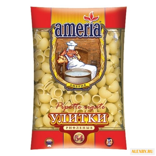 Ameria Макароны Улитки рифленые