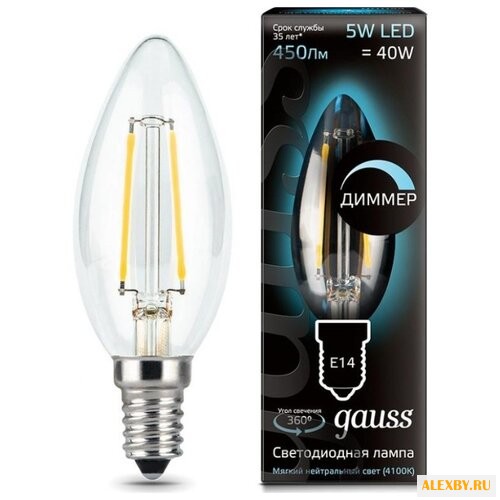 Лампа светодиодная gauss LED