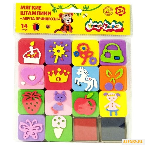 Набор штампов Каляка-Маляка