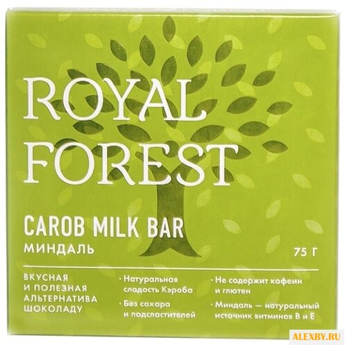 Шоколад ROYAL FOREST молочный