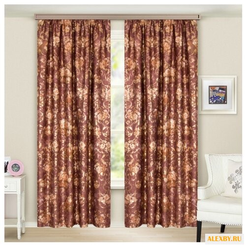 Портьеры Witerra Золотые розы