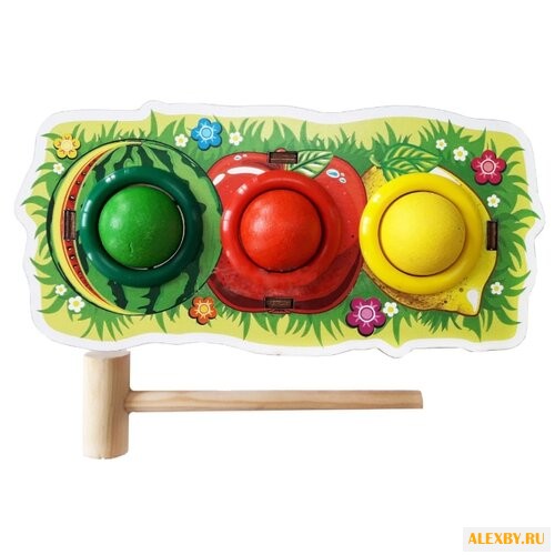 Стучалка Woodland Фрукты 3