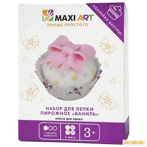 Масса для лепки Maxi Art