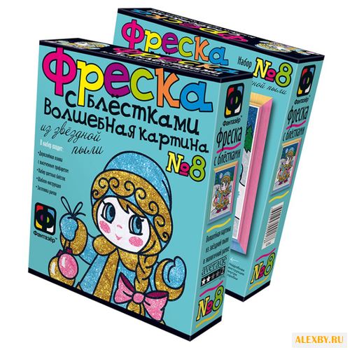 Фантазёр Фреска с блестками