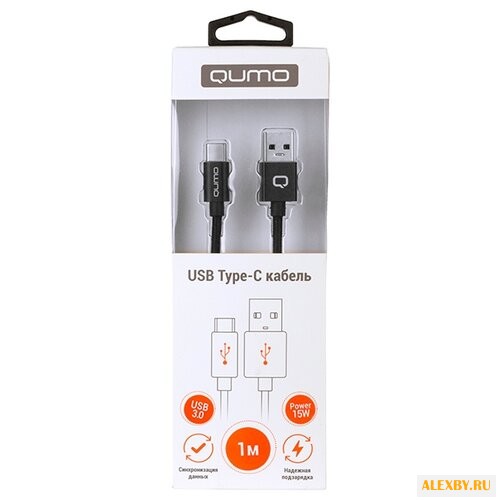 Кабель Qumo USB - USB Type-C