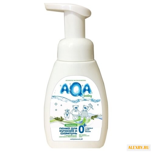 AQA baby Пенка для купания и