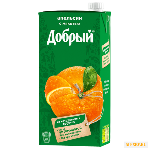 Нектар Добрый Апельсин с крышкой