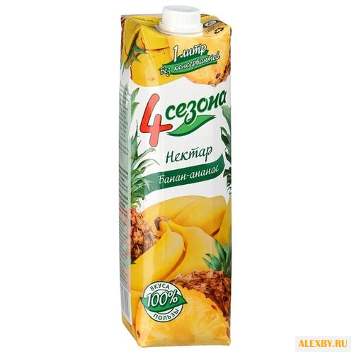 Нектар 4 Сезона Банан-Ананас с