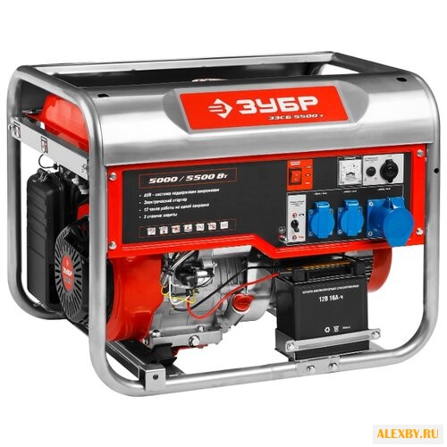 Бензиновая электростанция ЗУБР