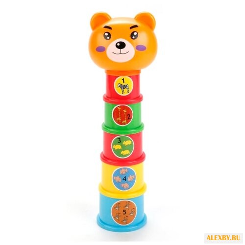 Пирамидка Умка Мишка