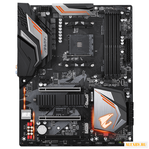 Материнская плата GIGABYTE X470
