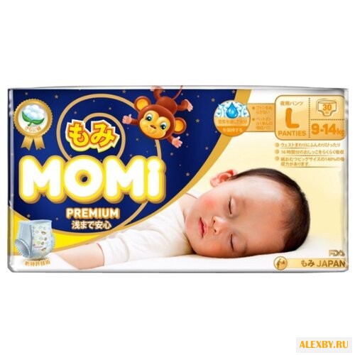Momi трусики ночные Premium L