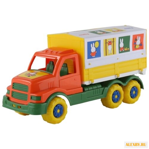 Грузовик Полесье Миффи с тентом