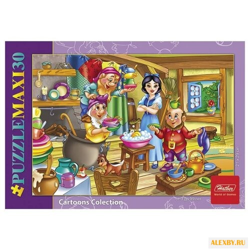 Пазл Hatber MAXI Белоснежка