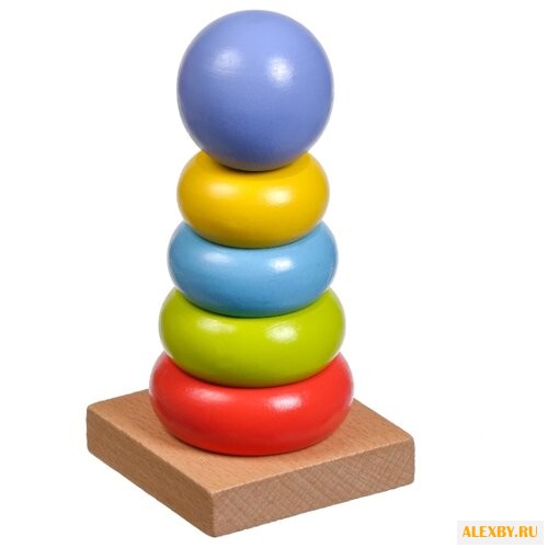 Пирамидка Lucy & Leo Цветная