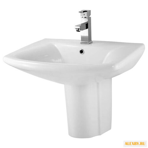 Раковина с пьедесталом 61 см