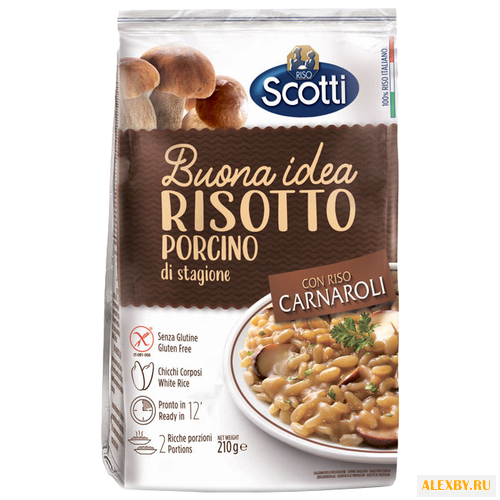 Купить Riso Scotti Ризотто с белыми