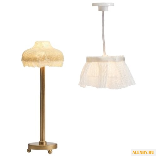 Lundby Торшер и люстра с