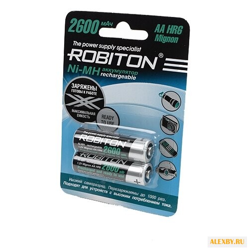 Аккумулятор AA Ni-Mh 2600 мА·ч