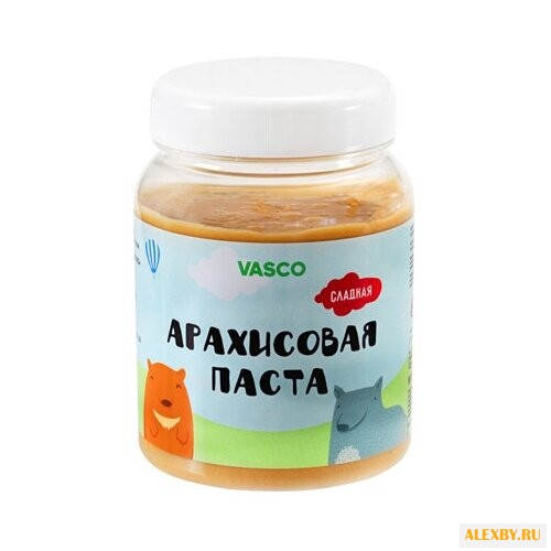 VASCO Арахисовая паста сладкая