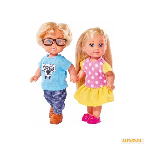 Набор кукол Simba Еви и Тимми