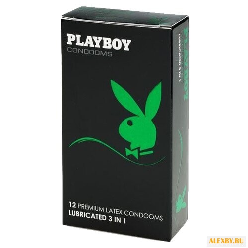 Презервативы Playboy 3 in 1