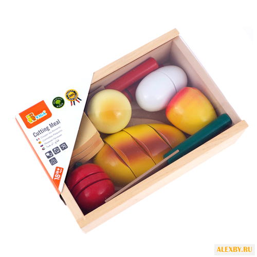 Набор продуктов с посудой Viga