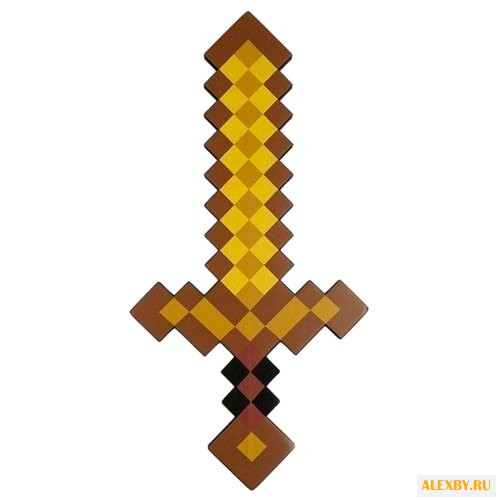 Меч пиксельный Toypost Майнкрафт
